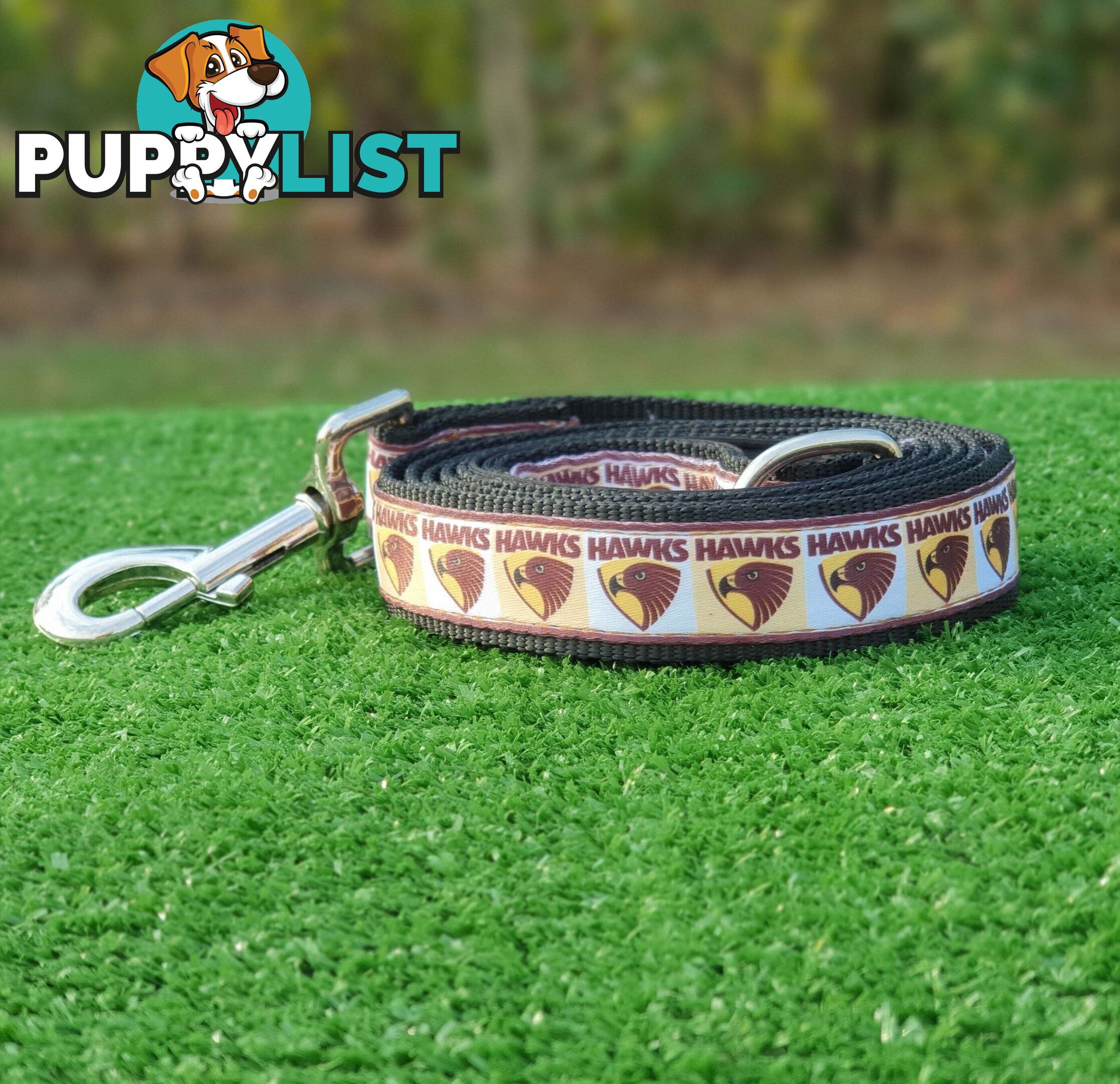 AFL Dog Leads, Footy - Aussie Rules - Moondidley Pets - MDPLDAFLESBO
