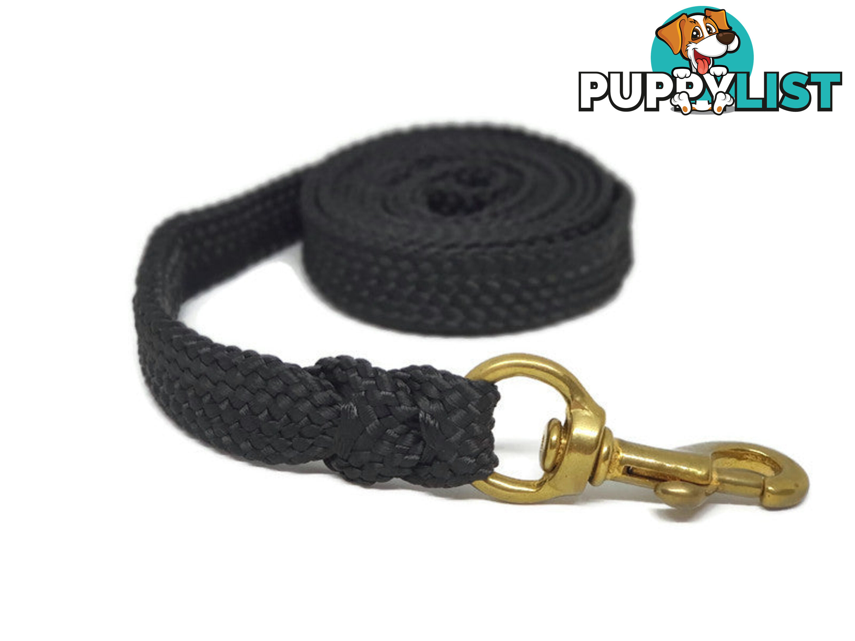 1.8m to 10m Long Dog Lead No Stitching Tough Yarnix 20mm Wide - YNXLD201.8BRRED