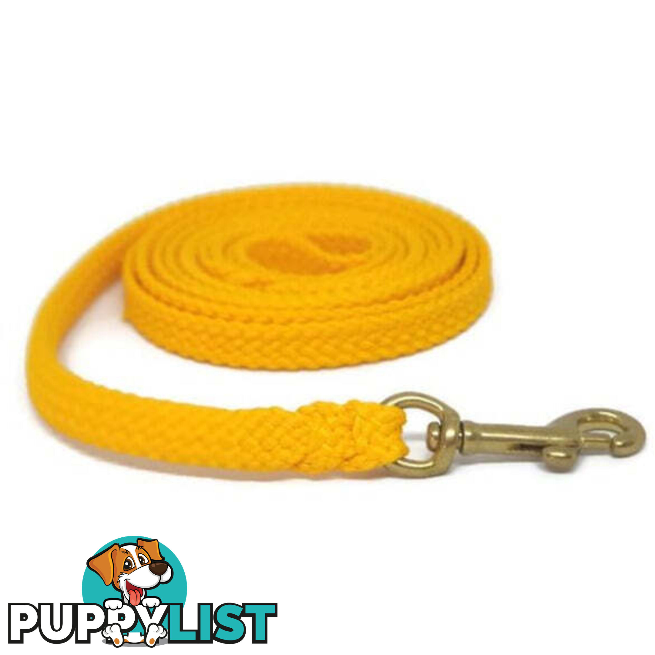 1.8m to 10m Long Dog Lead No Stitching Tough Yarnix 10mm Wide - YNXLD10-3-BK-BR