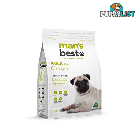 Premium Dog Food Grain Free- Manâs Best - MBPUP