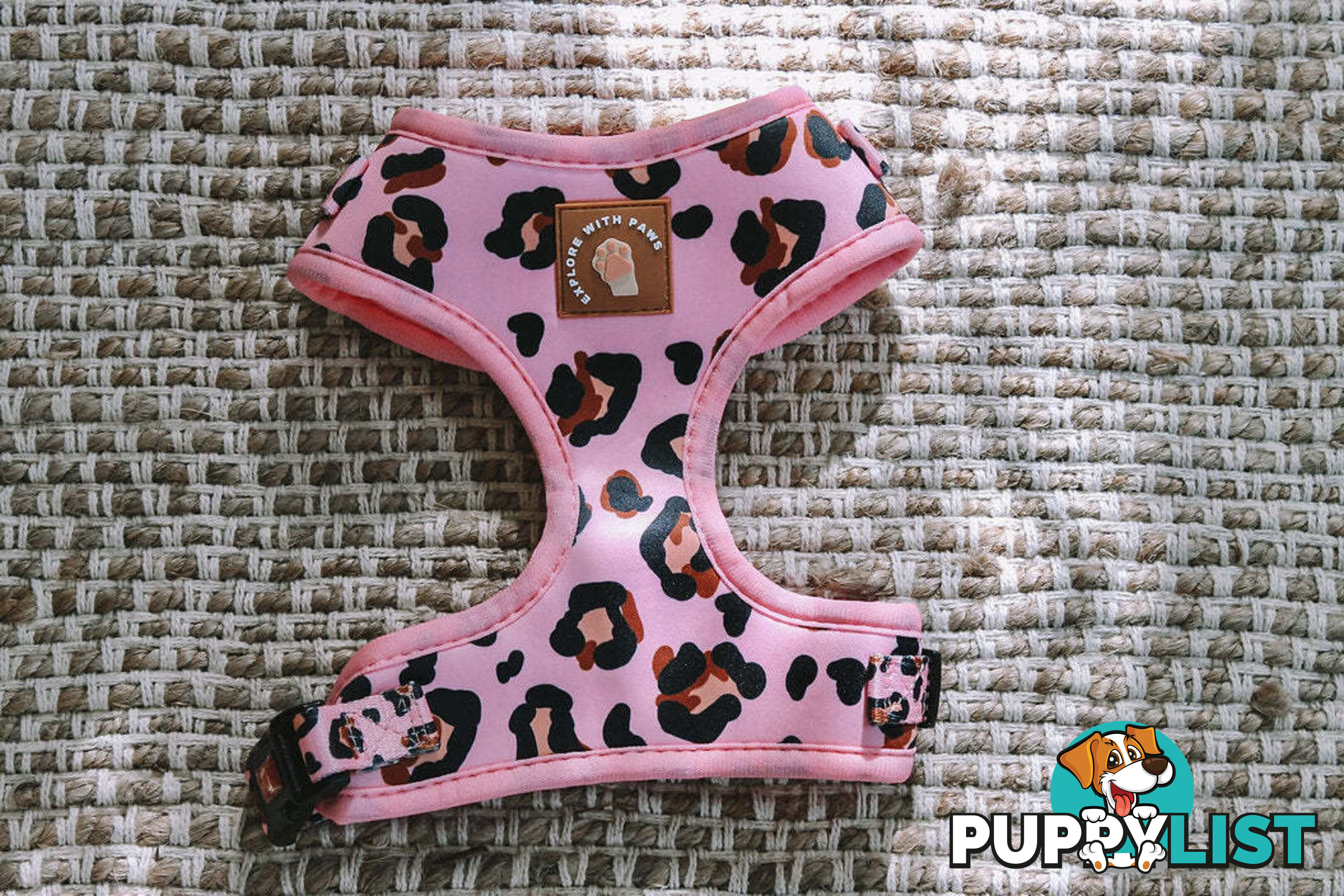 Designer Dog Harness by Explore with Paws - EWPHARTURLN