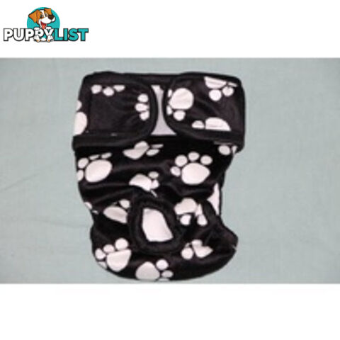 Dog / Cat Female Diaper - Washable adjustable - Lil Cracker - LCDIASPUR