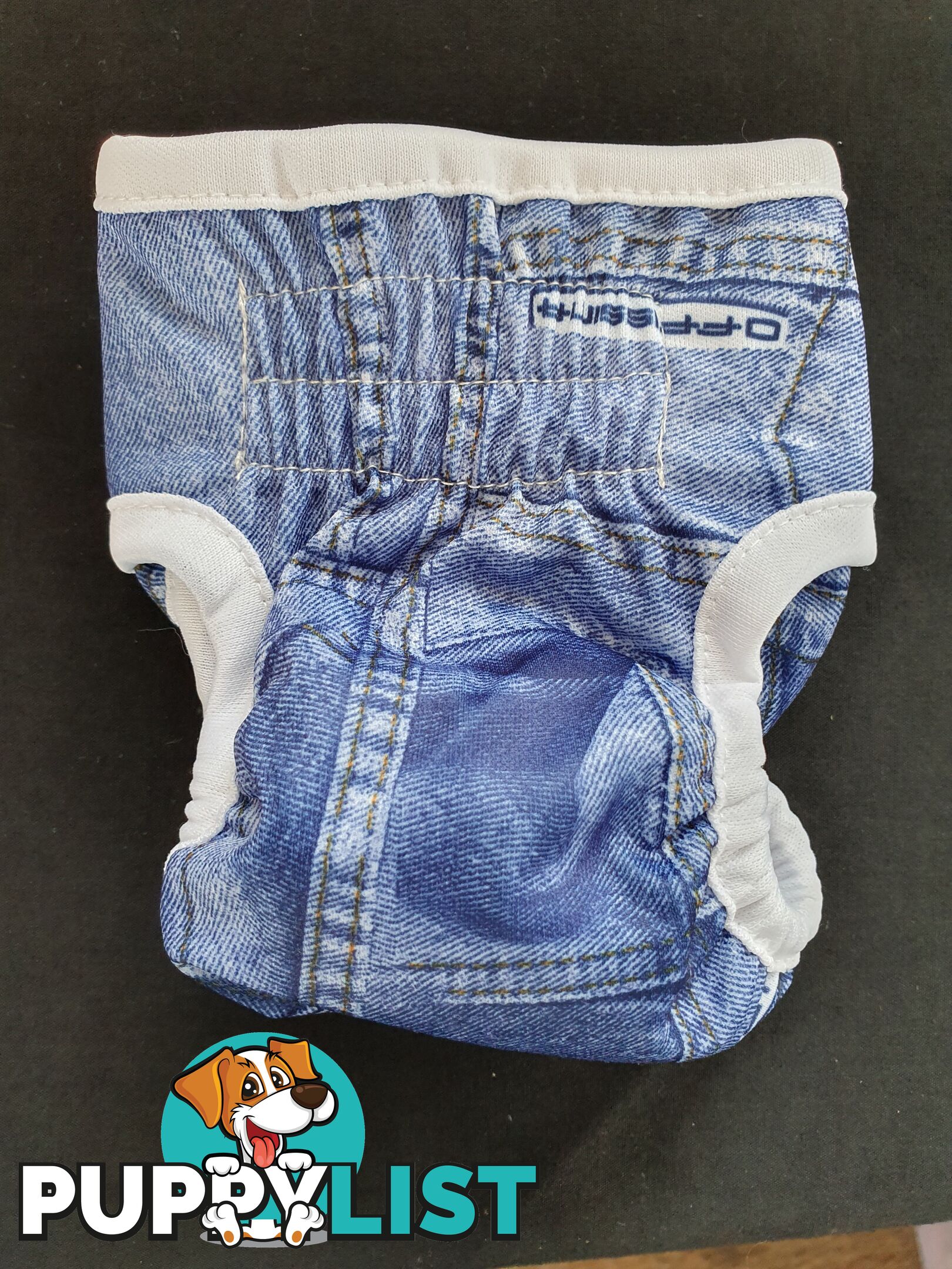 Dog / Cat Female Diaper - Washable adjustable - Lil Cracker - LCDIASPUR