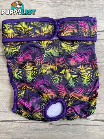 Dog / Cat Female Diaper - Washable adjustable - Lil Cracker - LCDIASPUR