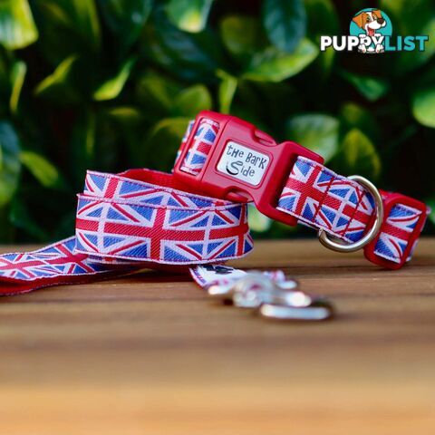 Union Jack Dog Lead / Dog Leash - Hand Made by The Bark Side - TBSLDUNI251.5