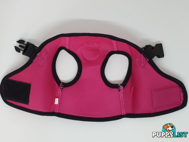 Vest Harness Pet Dog-Cat Step-in Velcro and Buckle Attachments - Moondidley Pets - MDPVESTXLLBLU