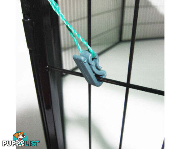 Paw Mate Green Net Cover for Pet Playpen Dog Exercise Enclosure Fence Cage - V274-PET-PPCV42-GN