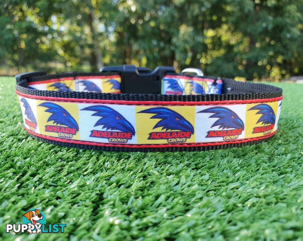 AFL Dog Collars, Footy - Aussie Rules - Moondidley Pets - MDPCOLAFLXSSKS