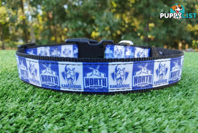 AFL Dog Collars, Footy - Aussie Rules - Moondidley Pets - MDPCOLAFLXSSKS