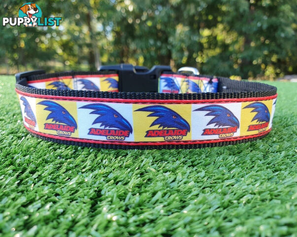 AFL Dog Collars, Footy - Aussie Rules - Moondidley Pets - MDPCOLAFLXSSKS