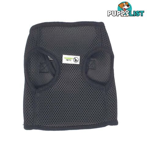 Doggie ID Vest Soft Air Mesh Personlised Embroidered - MDPIDVESSLBLU