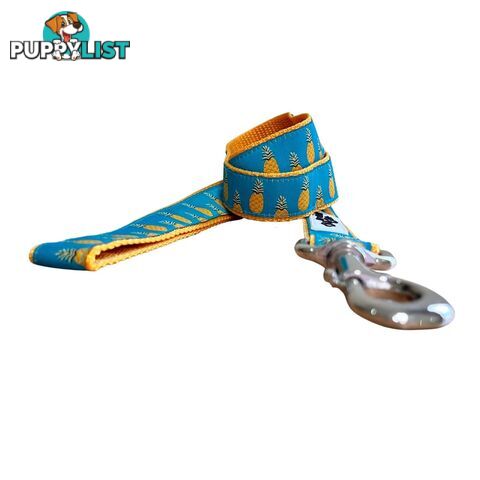 Pineapple Dog Lead - Hand Made by The Bark Side - TBSLDPINE201.8