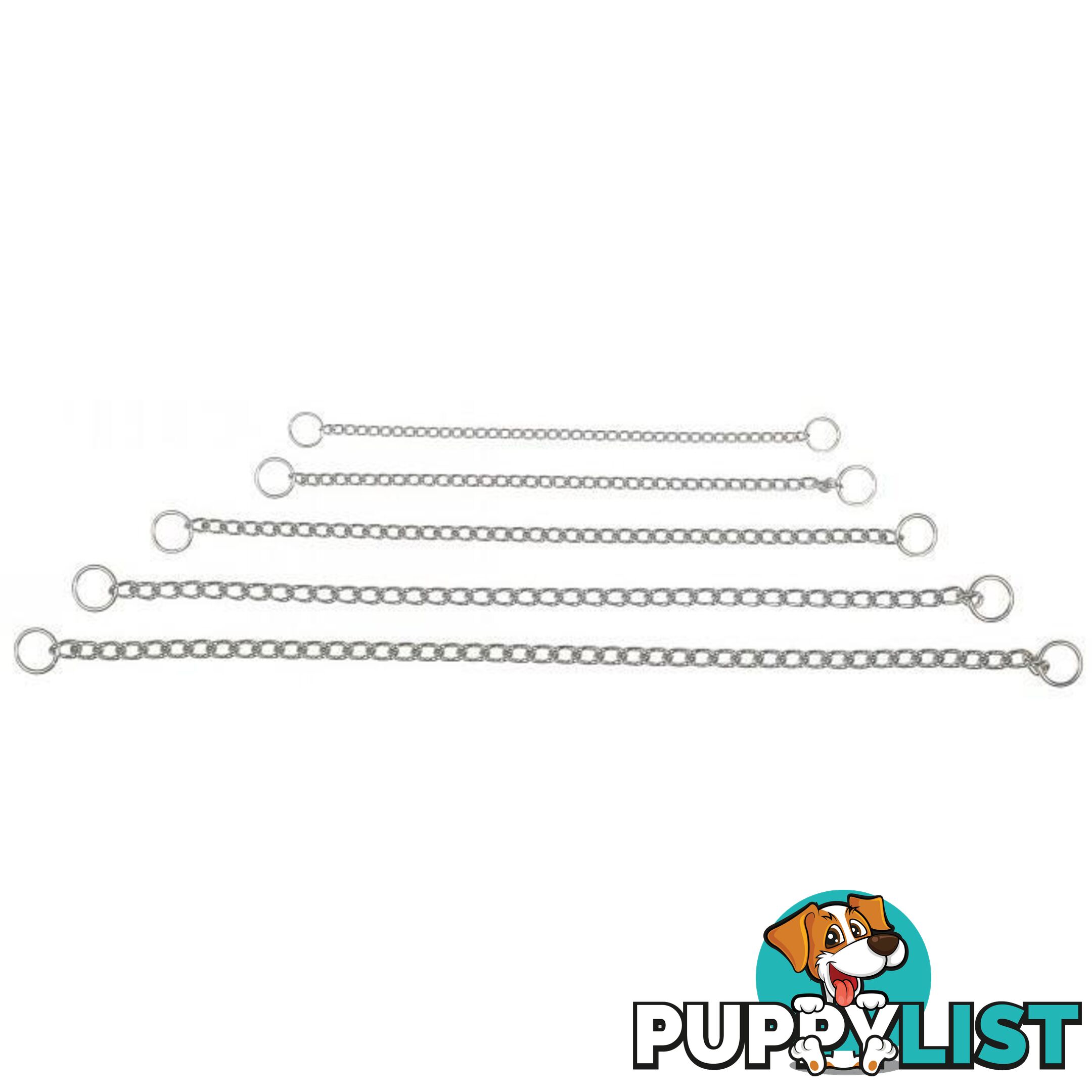 Dog Collar Chain Correction Choke Chrome Prestige - PPP-CP-3016