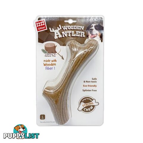 Dog Chew Wooden Antler Gigwi - WPS-DAG3300