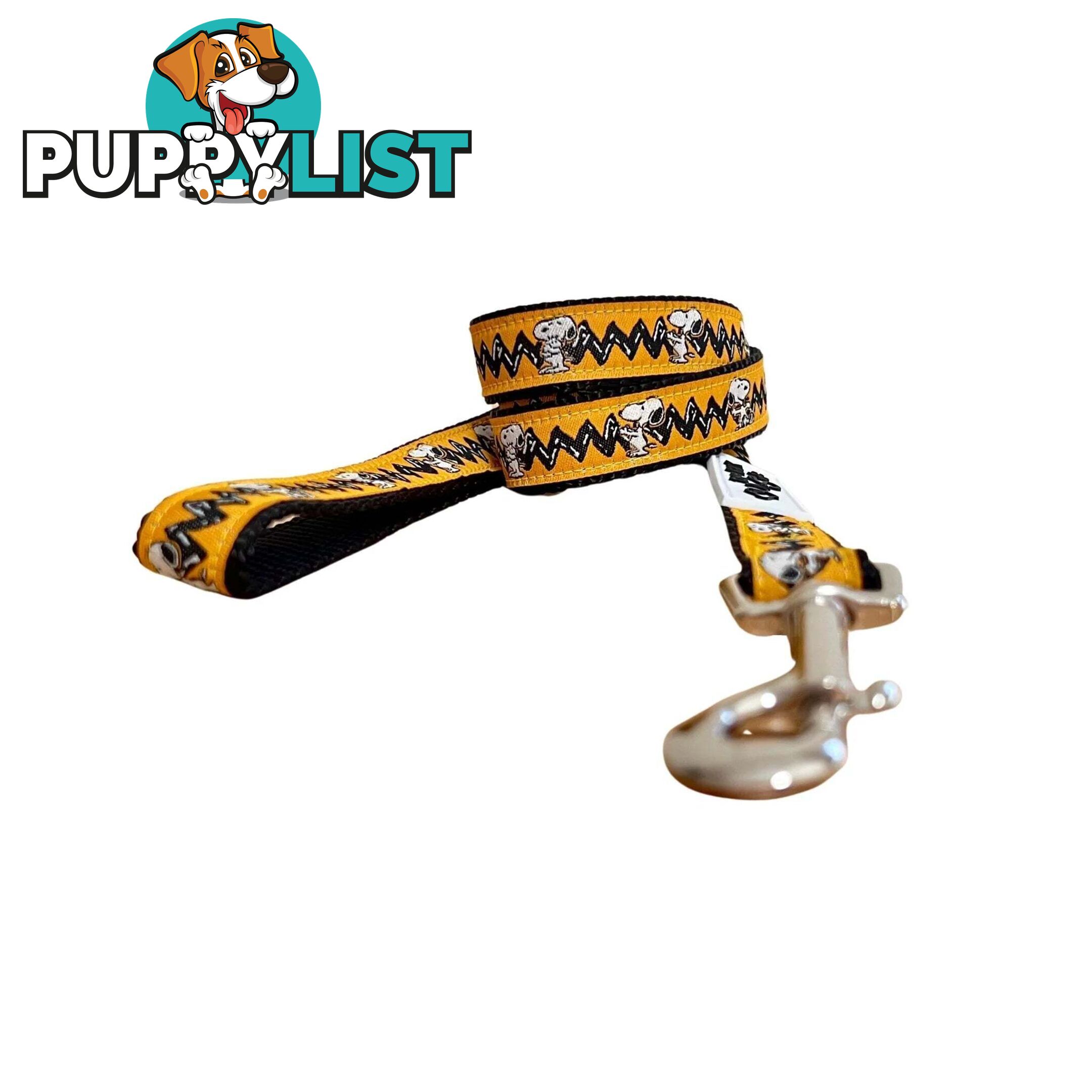 Snoopy Dog Lead / Dog Leash - Hand Made by The Bark Side - TBSLDSNOO201.5