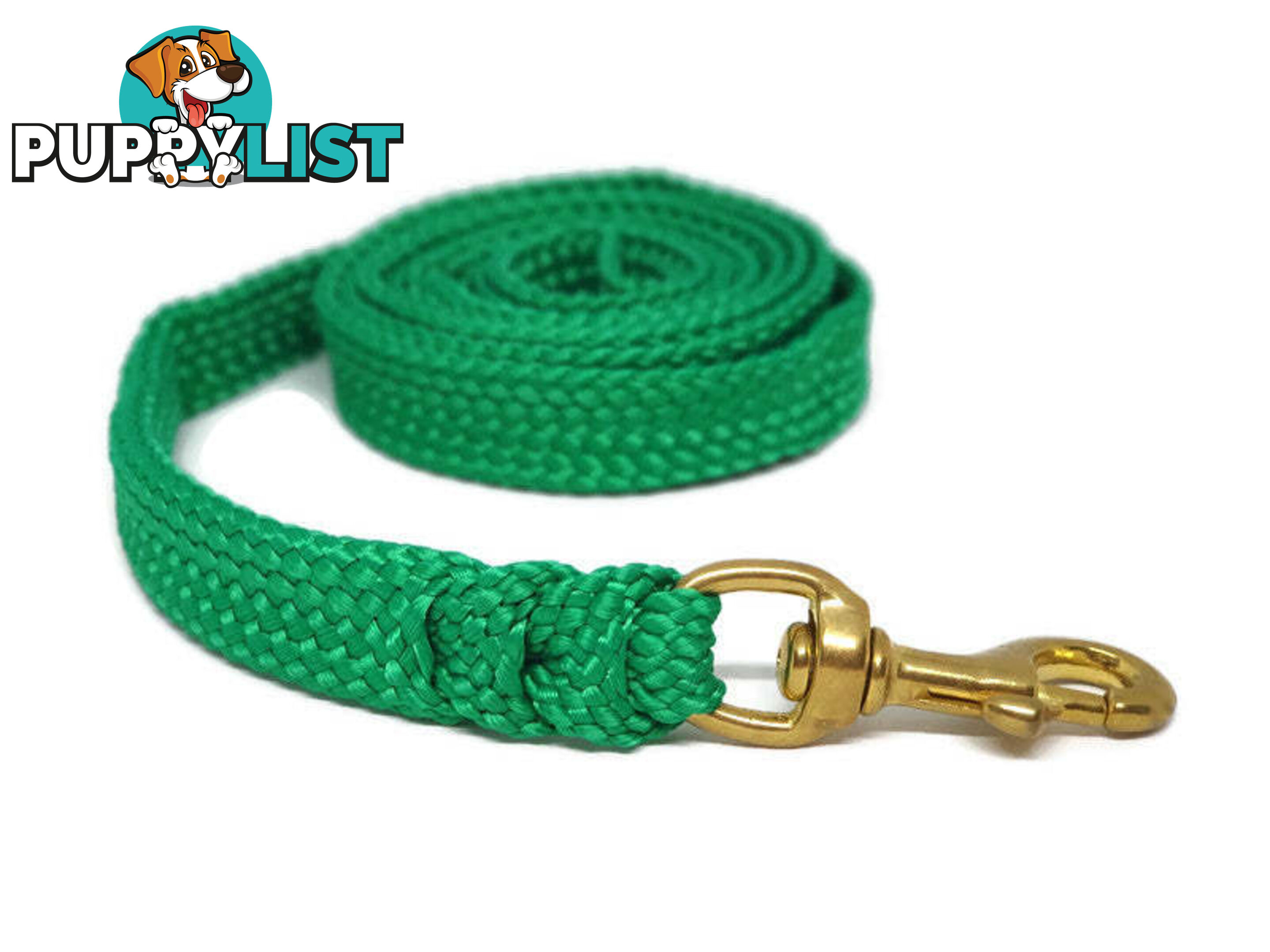 1.8m to 10m Long Dog Lead No Stitching Tough Yarnix 20mm Wide - YNXLD2010BRPNK