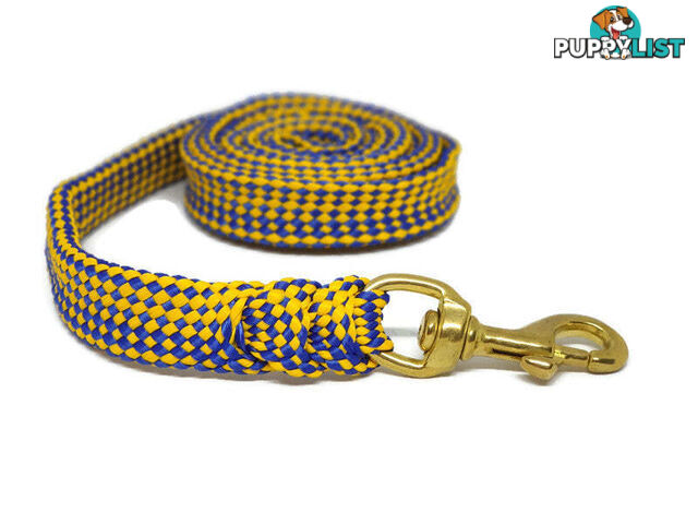 1.8m to 10m Long Dog Lead No Stitching Tough Yarnix 20mm Wide - YNXLD2010BRPNK