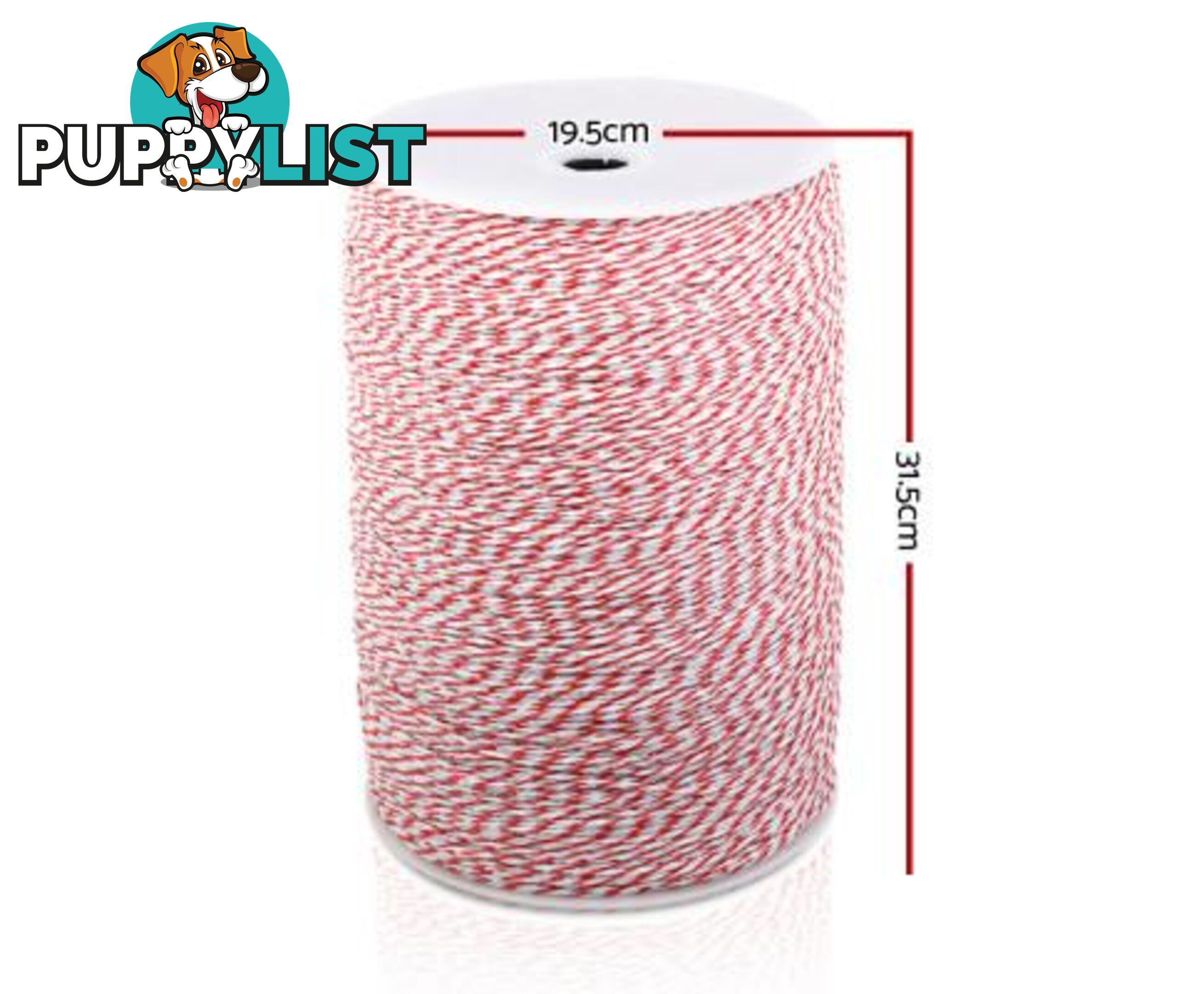 Giantz Electric Fence Poly Wire 2000M - FIK-WIRE-2000M
