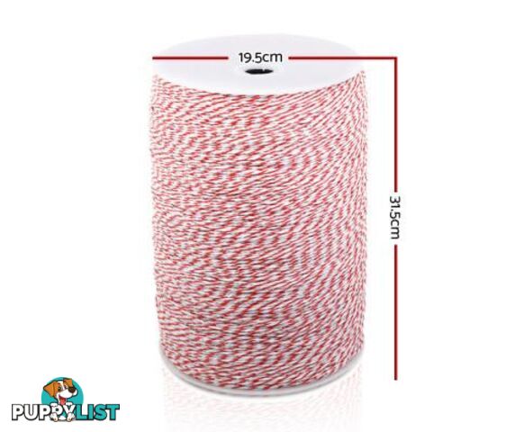 Giantz Electric Fence Poly Wire 2000M - FIK-WIRE-2000M