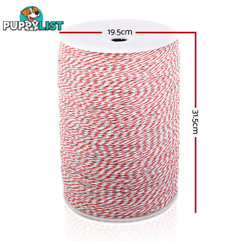 Giantz Electric Fence Poly Wire 2000M - FIK-WIRE-2000M