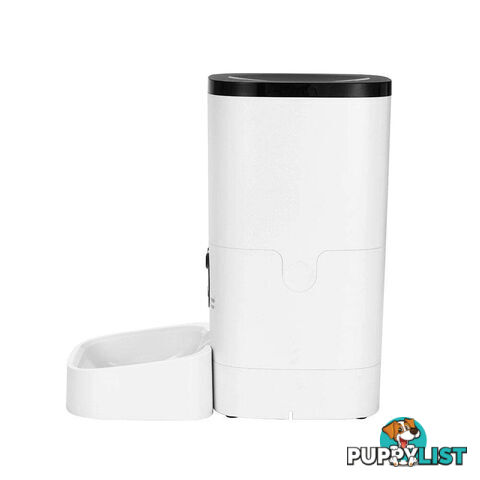 i.Pet Automatic Pet Feeder 6L Wifi Camera Dog Cat Smart Food Dispenser Timer - PET-FEEDER-6L-VIDEO-WH
