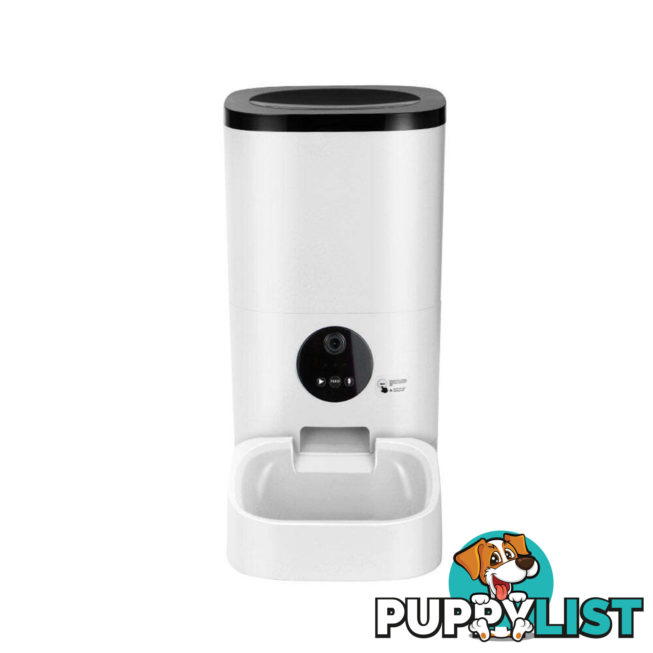 i.Pet Automatic Pet Feeder 6L Wifi Camera Dog Cat Smart Food Dispenser Timer - PET-FEEDER-6L-VIDEO-WH