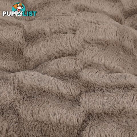 Dog Calming Bed Pet Cat Removable Cover Washable Orthopedic Memory Foam PaWz - WB-PT1058-S-KH