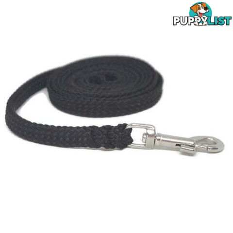 1.8m to 10m Long Dog Lead No Stitching Tough Yarnix 10mm Wide - YNXLD10-1.8YELBR