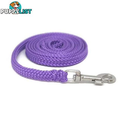 1.8m to 10m Long Dog Lead No Stitching Tough Yarnix 10mm Wide - YNXLD10-1.8YELBR