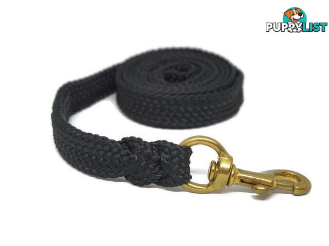 1.8m to 10m Long Dog Lead No Stitching Tough Yarnix 20mm Wide - YNXLD205SSPNK