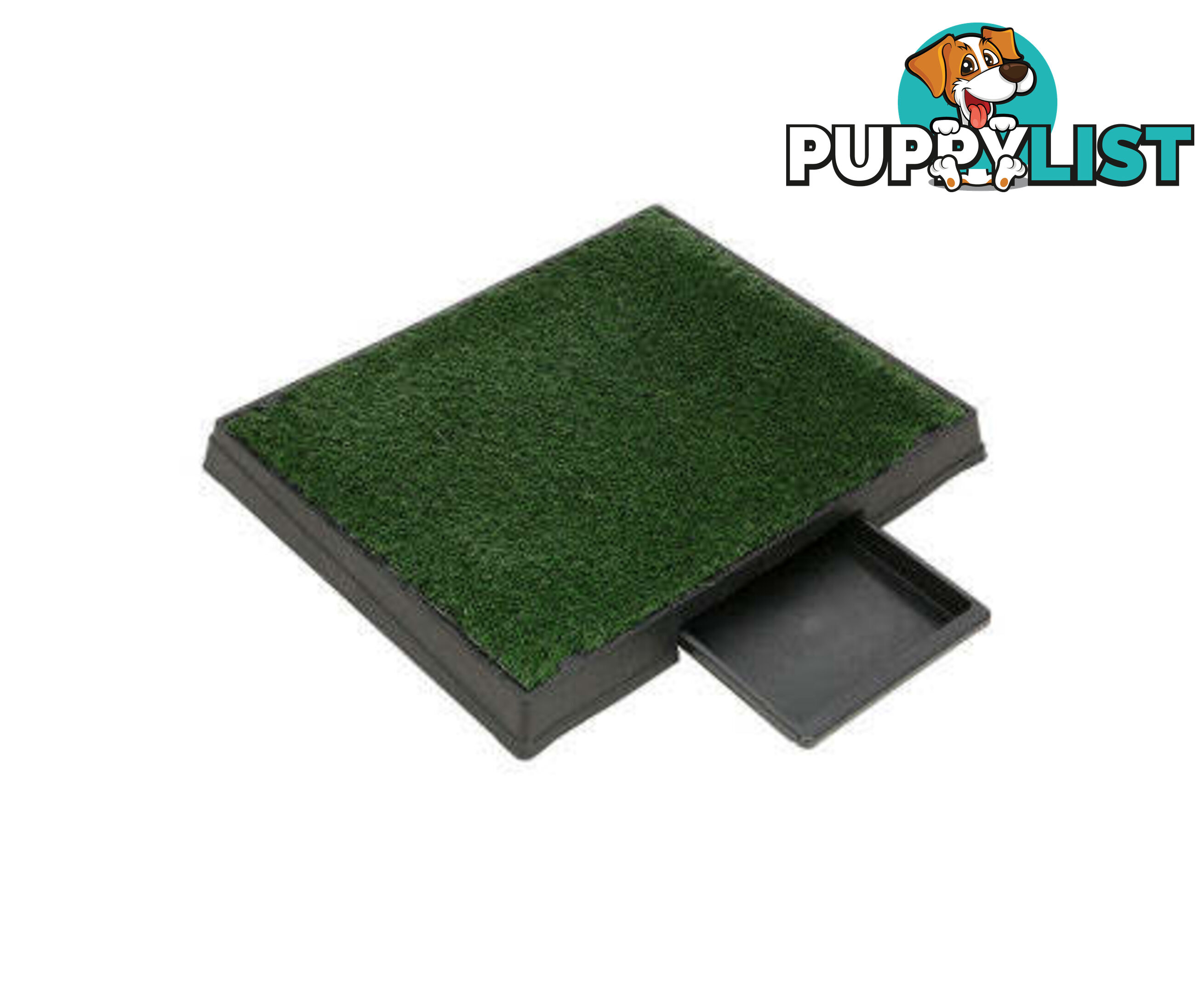 i.Pet Pet Training Pad With Tray Grass Mat - PET-PAD-GRASSX2