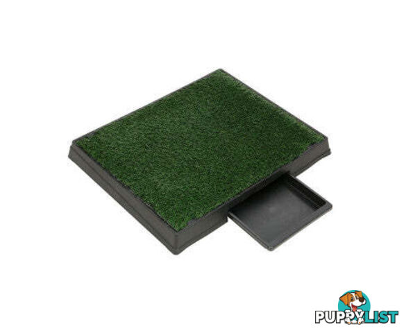 i.Pet Pet Training Pad With Tray Grass Mat - PET-PAD-GRASSX2