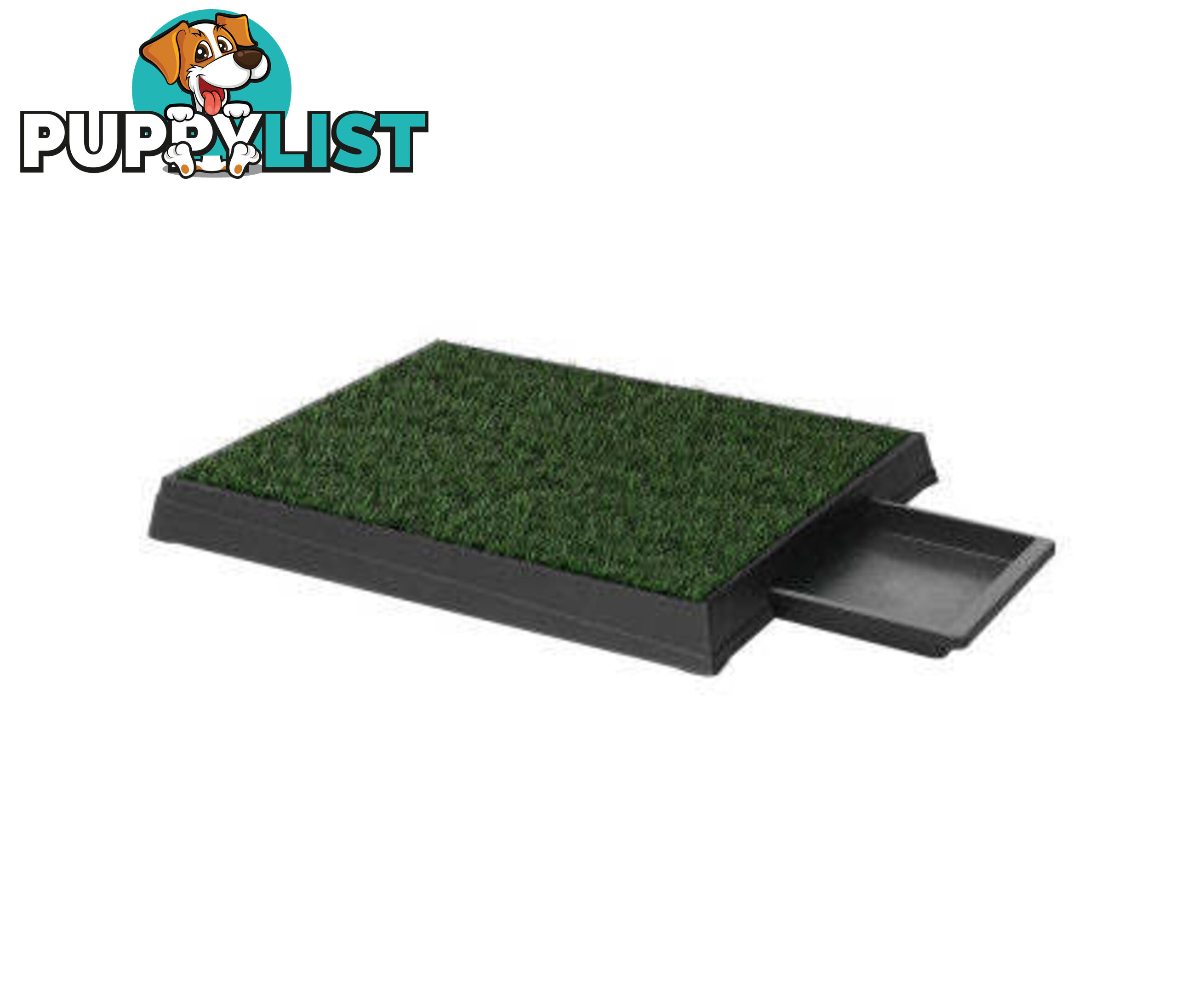 i.Pet Pet Training Pad With Tray Grass Mat - PET-PAD-GRASSX2