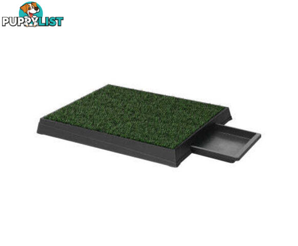 i.Pet Pet Training Pad With Tray Grass Mat - PET-PAD-GRASSX2