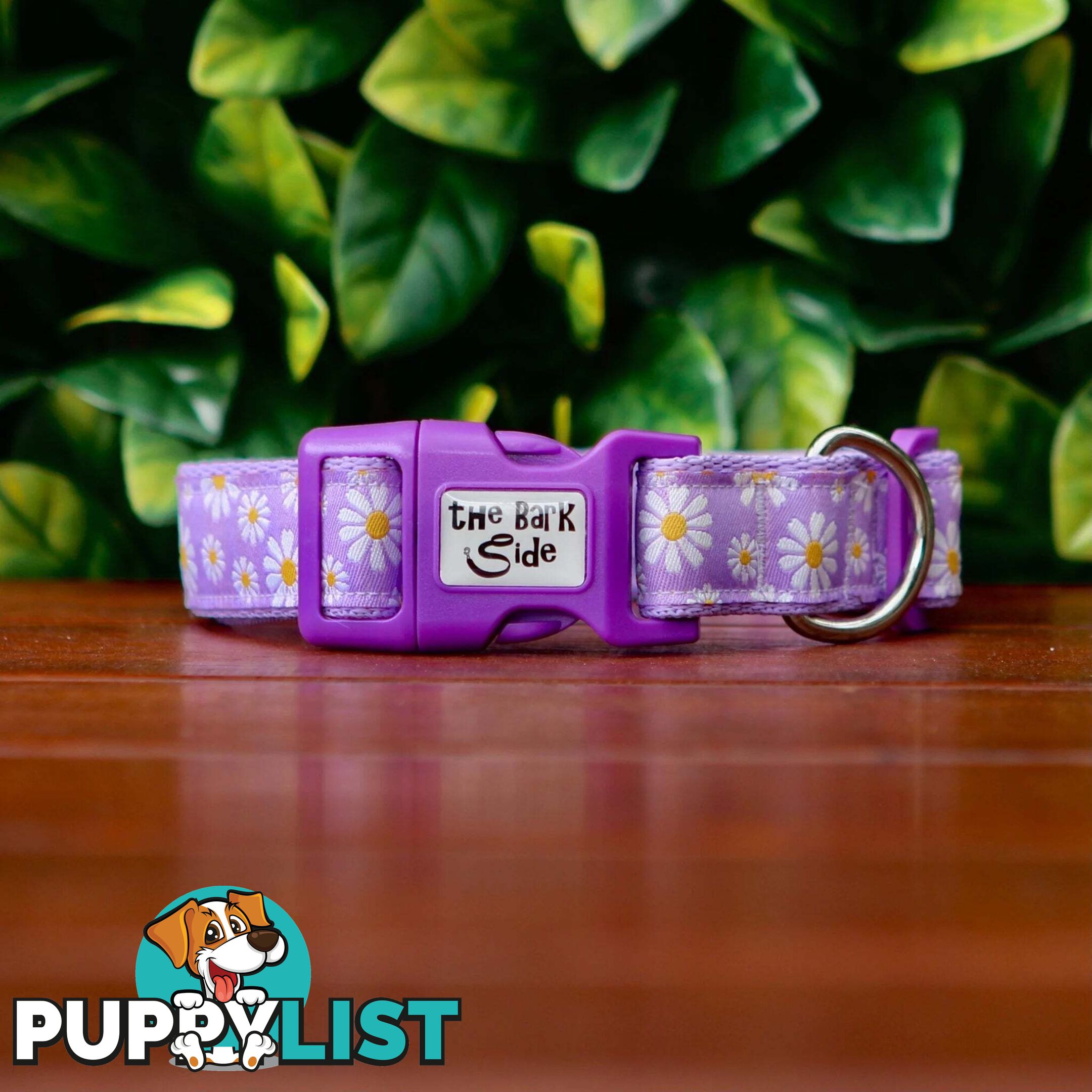 Daisy Dog Collar -  Hand Made by The Bark Side - TBSDAIMLAV