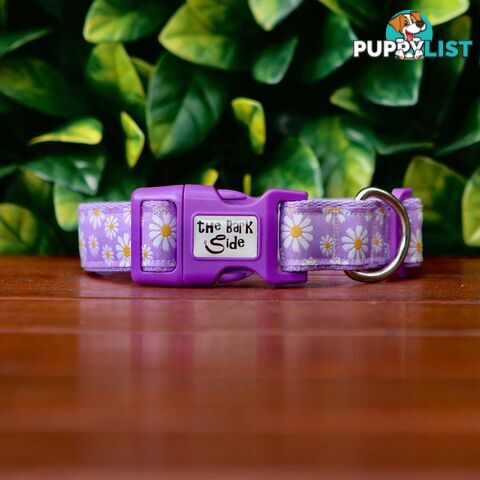 Daisy Dog Collar -  Hand Made by The Bark Side - TBSDAIMLAV