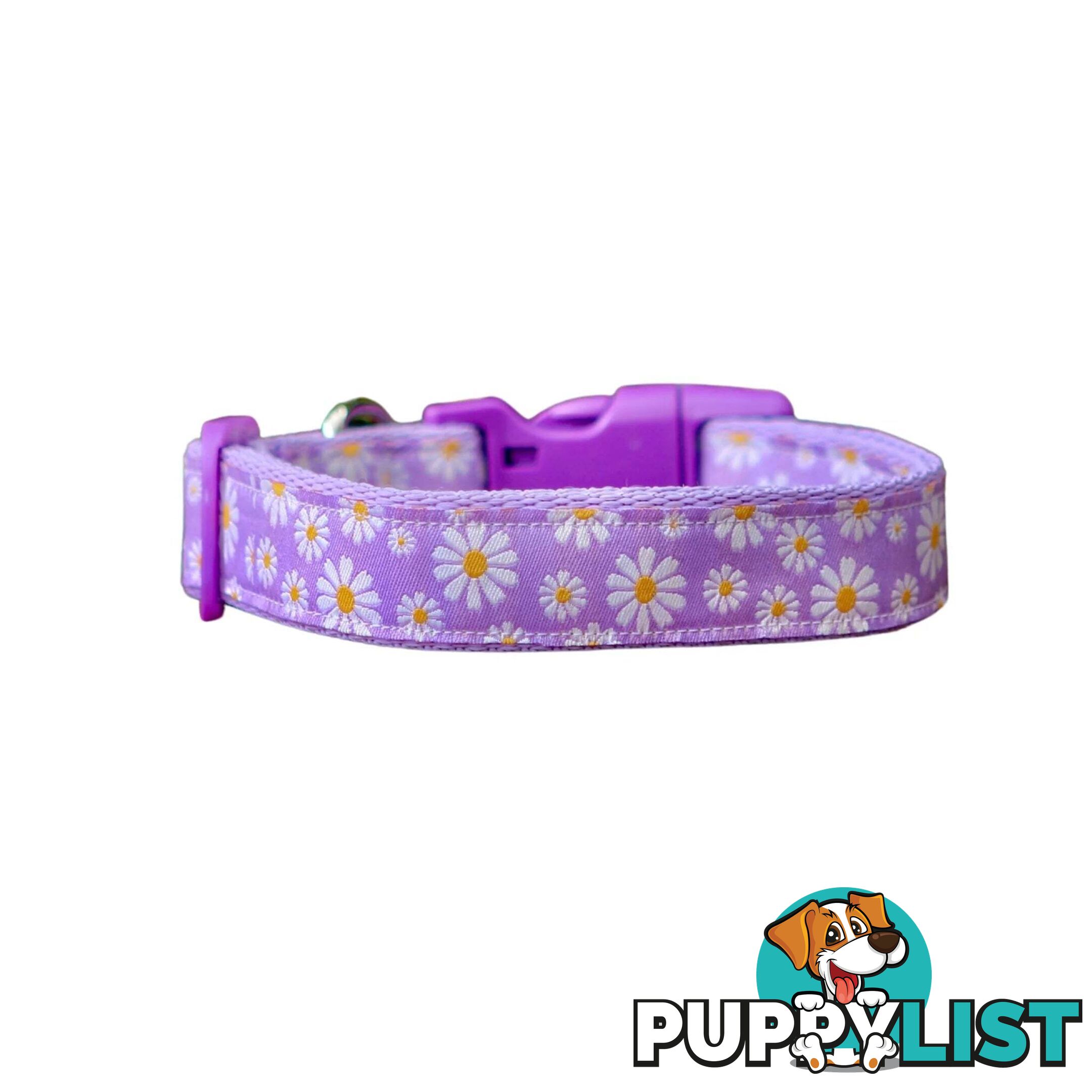 Daisy Dog Collar -  Hand Made by The Bark Side - TBSDAIMLAV