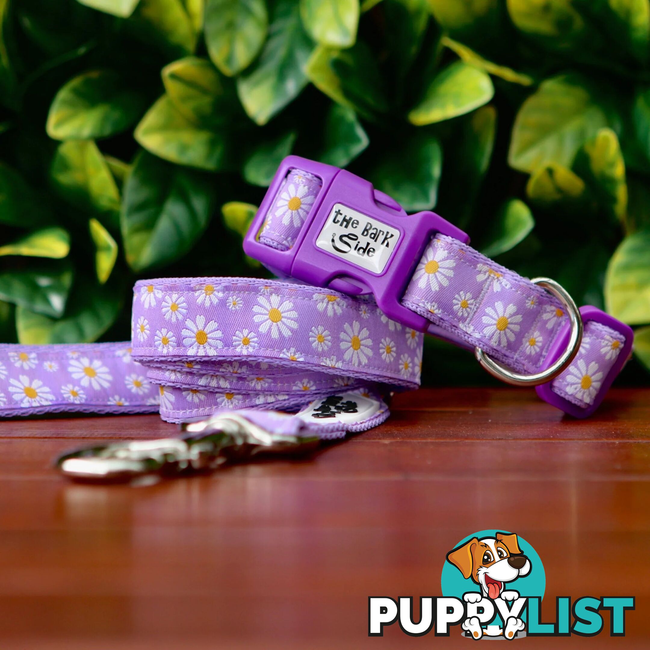 Daisy Dog Collar -  Hand Made by The Bark Side - TBSDAIMLAV