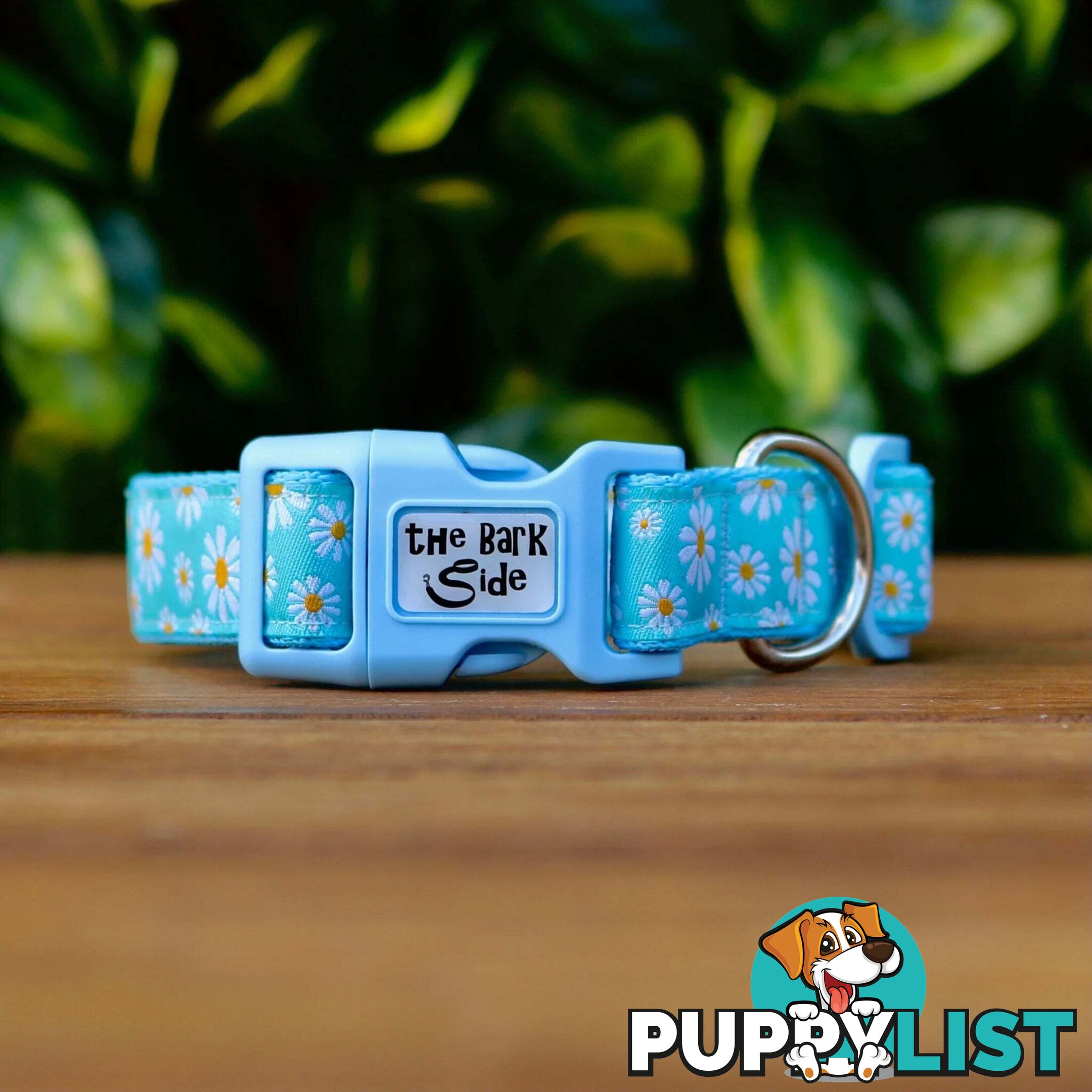 Daisy Dog Collar -  Hand Made by The Bark Side - TBSDAIMLAV