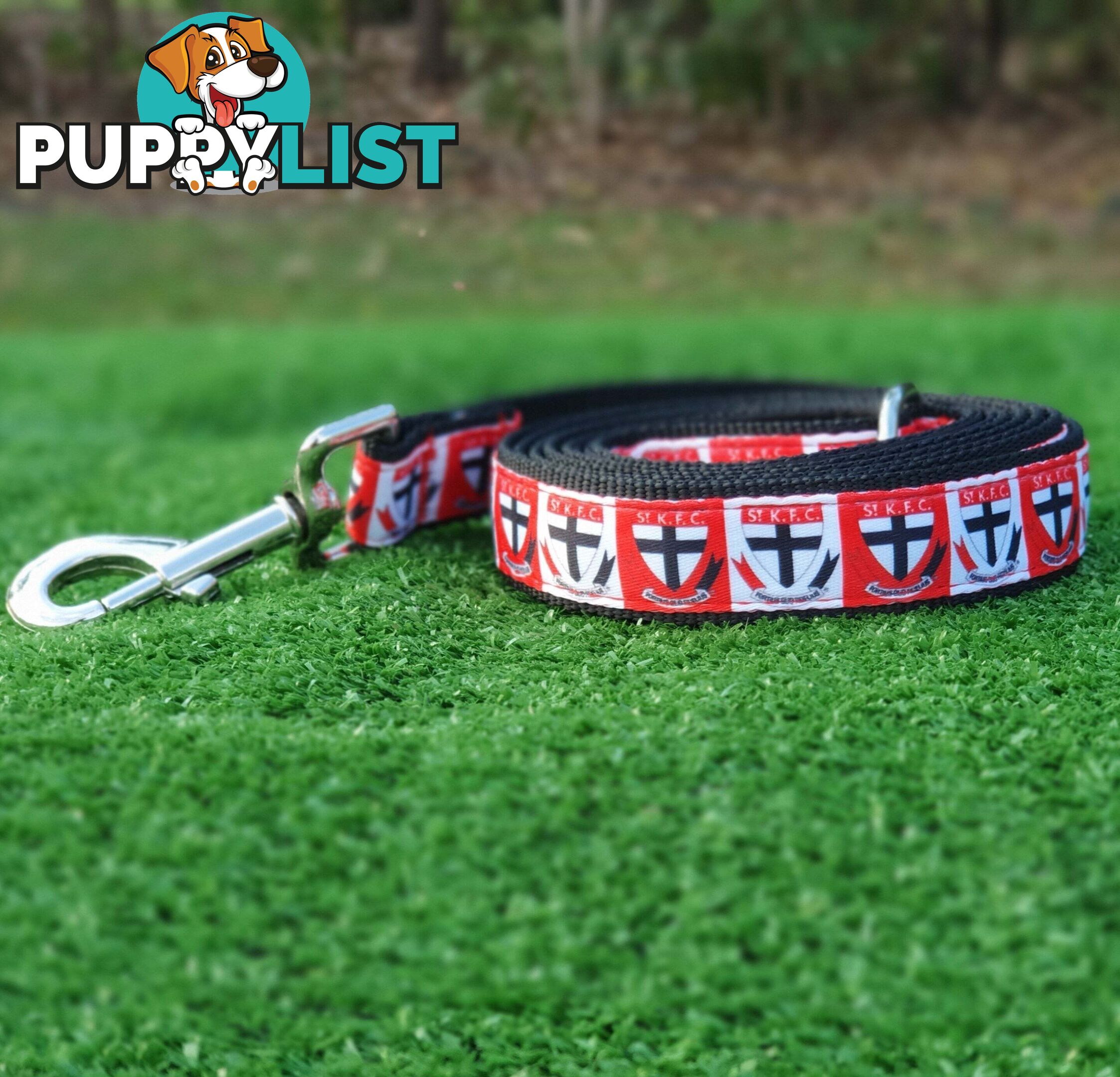 AFL Dog Leads, Footy - Aussie Rules - Moondidley Pets - MDPLDAFLPAPO