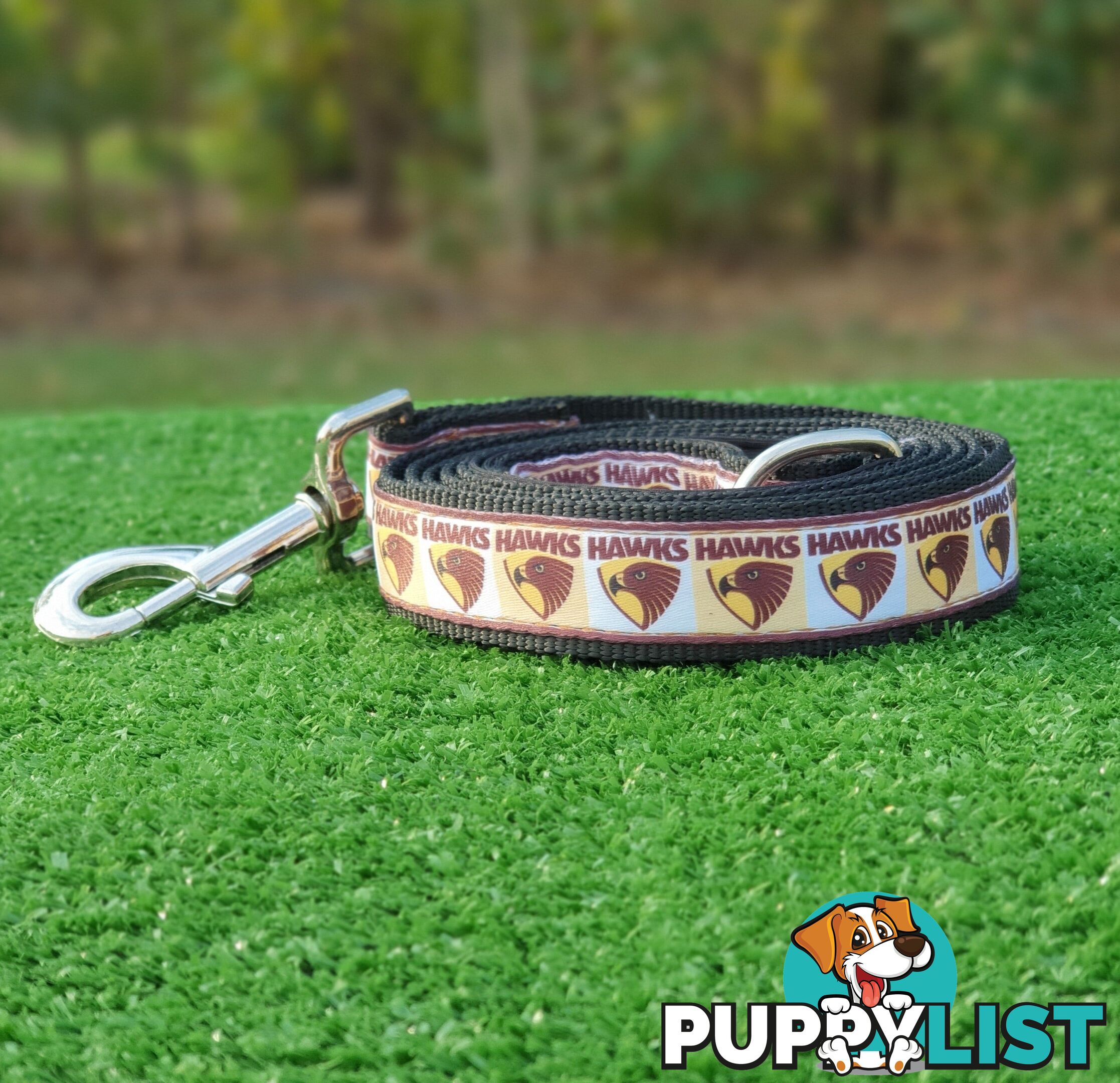 AFL Dog Leads, Footy - Aussie Rules - Moondidley Pets - MDPLDAFLPAPO