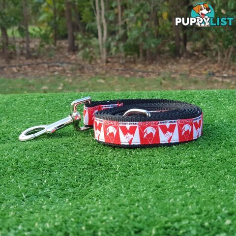 AFL Dog Leads, Footy - Aussie Rules - Moondidley Pets - MDPLDAFLPAPO