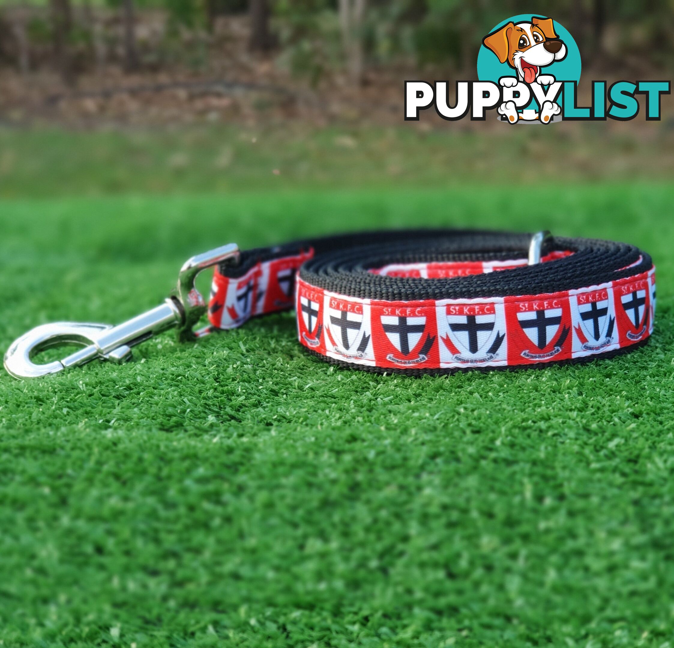 AFL Dog Leads, Footy - Aussie Rules - Moondidley Pets - MDPLDAFLPAPO