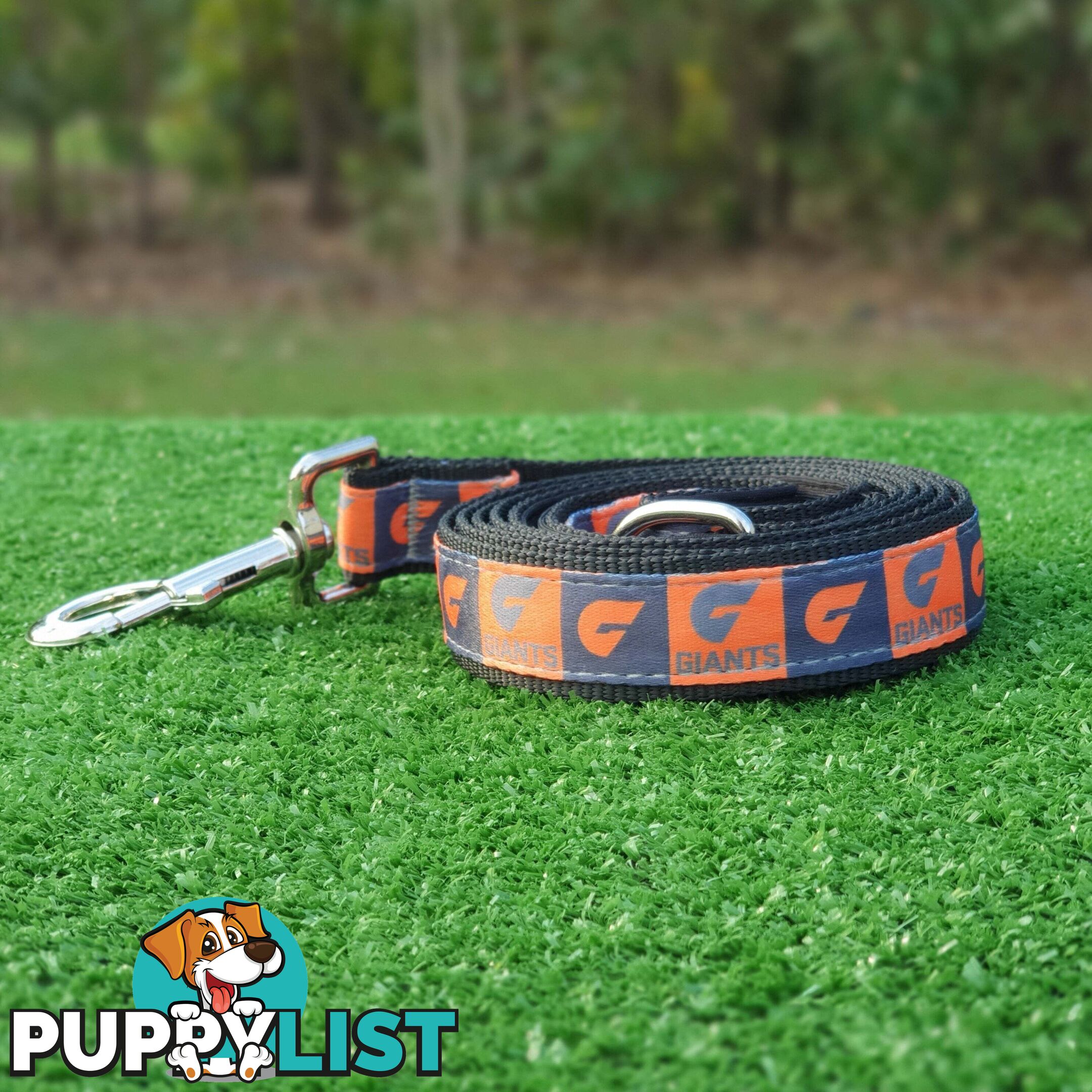 AFL Dog Leads, Footy - Aussie Rules - Moondidley Pets - MDPLDAFLPAPO