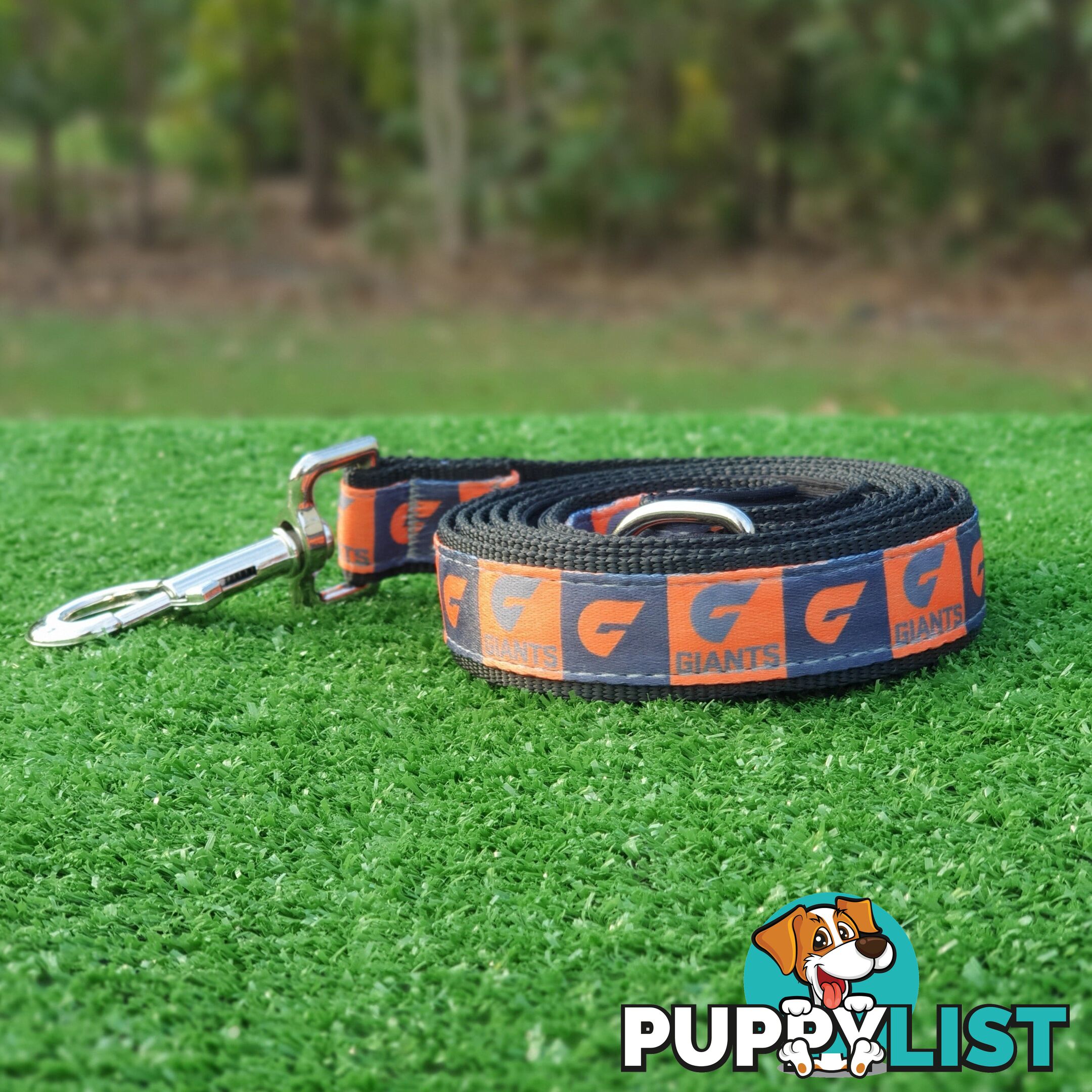 AFL Dog Leads, Footy - Aussie Rules - Moondidley Pets - MDPLDAFLPAPO
