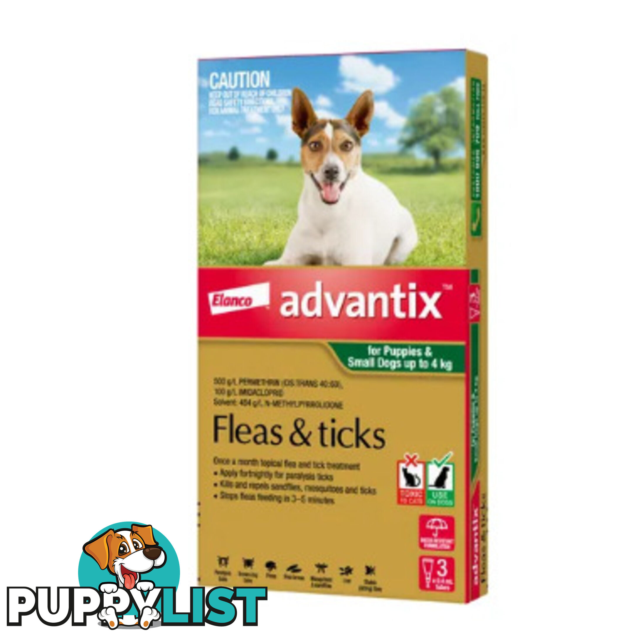 Advantix Fleas & Ticks - Spot-On Treatment 3PK - WPS-DHA2100