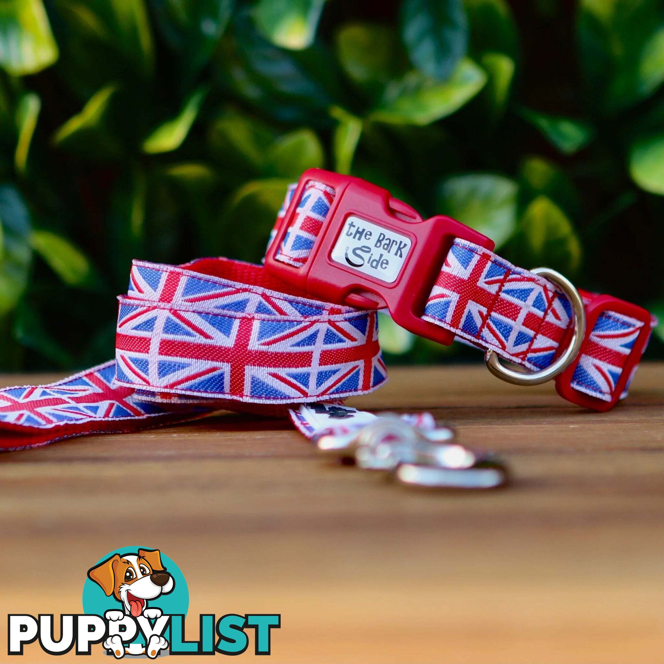 Union Jack Dog Lead / Dog Leash - Hand Made by The Bark Side - TBSLDUNI251.2