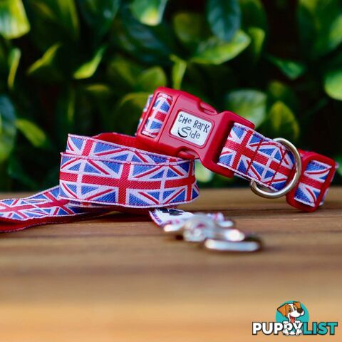 Union Jack Dog Lead / Dog Leash - Hand Made by The Bark Side - TBSLDUNI251.2