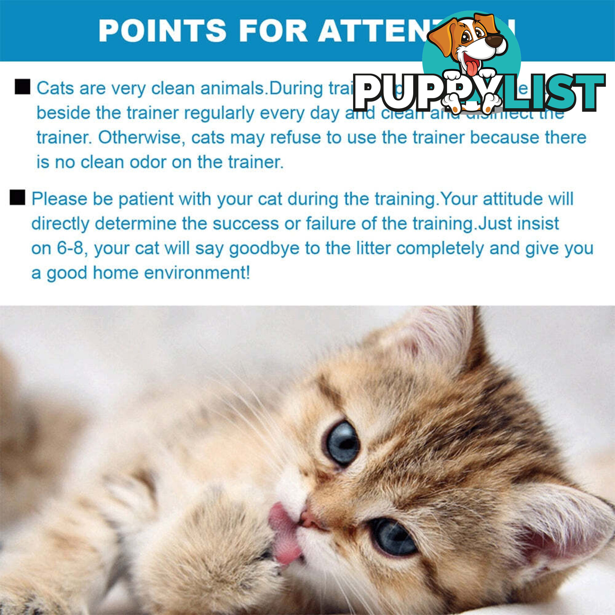 Cat Toilet Training System 3 Step Litter Kwitter Pet Training DVD Instruction - V201-FDZ2021WH8AU