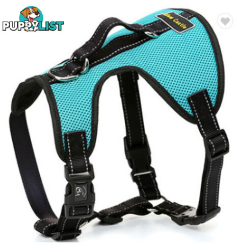 Dog Harness Billi Bob Soft Mesh Reflective Webbing - Moondidley Pets - MDPHARBILXLPUR